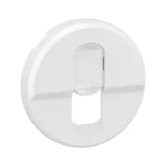 Enjoliveur pour prise simple RJ45 Céliane - Blanc