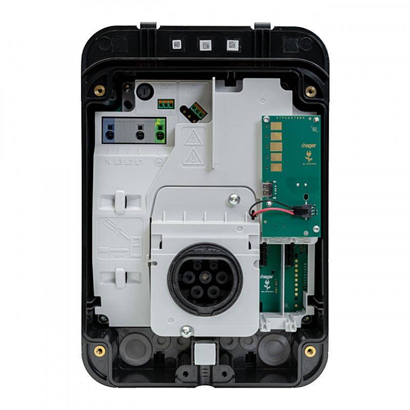 Borne HAGER  Witty One 7.4 kW, TIC,  RFID et Bluetooth