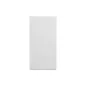 Enjoliveur Interrupteur Blanc Hager Gallery 1 modules Enjoliveur Interrupteur Blanc Hager Gallery 1 modules