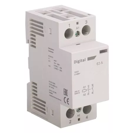 Contacteur de puissance 63A NF Digital Electric