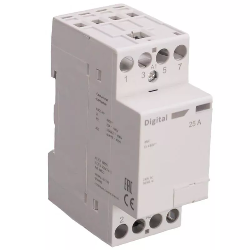 Contacteur de puissance Tétra 25A NF Digital Electric