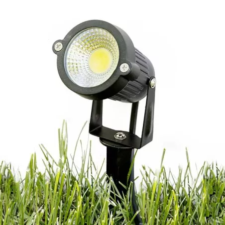 Spot de jardin LED 5W 450Lm 6000ºK Spike