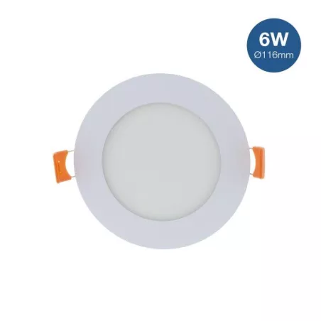 Spot LED encastrable rond 6W