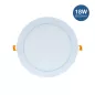 Plafonnier Downlight LED Blanc Ø225 18W 4000K Plafonnier Downlight LED Blanc Ø225 18W 4000K