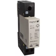 Lot  de 6 Parafoudres uni+neutre Débrochable AC Digital Electric