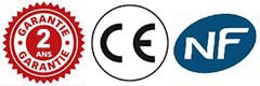 Garantie et certifications