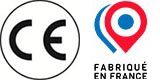 Norme CE et fabriqué en France